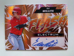 2026 Leaf Electrum auto ELI WILLITS #ed 14/15! Washington Nationals