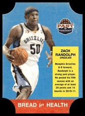 2011-12 Past & Present – Bread for Health Zach Randolph #45 Grizzlies