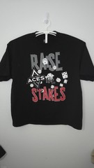 NWOT Round 21 WNBA Las Vegas Aces Raise The Stakes Adult XL Black Shirt