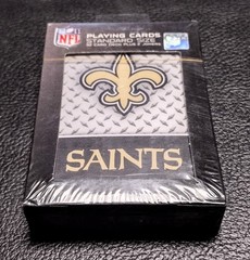 Brand New Sealed Pro Specialties Group New Orleans Saints Team Playing Cards