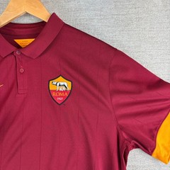AS Roma 2014 2015 Nike Home Jersey Football Soccer Polo Shirt Men XL Serie A Kit