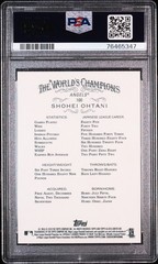 PSA 10 SHOHEI OHTANI/OTANI 2018 TOPPS ALLEN & GINTER Rookie Card RC GEM MINT 10