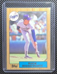 1987 Topps #753 Rick Honeycutt Los Angeles Dodgers