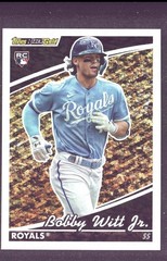 2022 Topps Update #BG-11 Bobby Witt Jr. Topps Black Gold