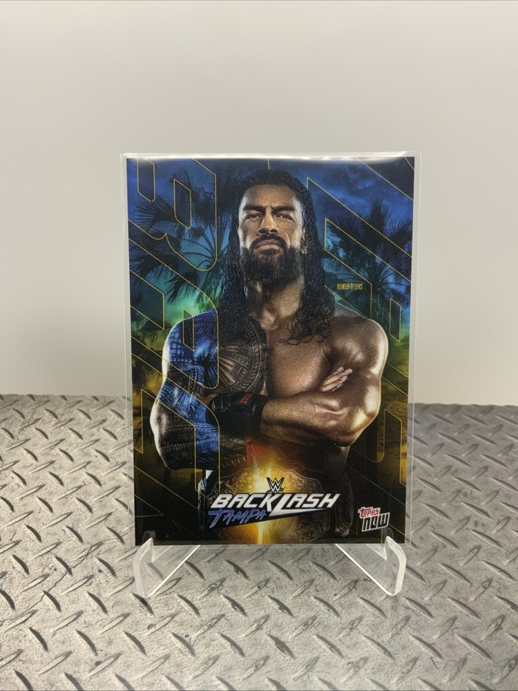 2026 Topps NOW WWE – Poster Card – Backlash 2026 – #BLSH – Roman Reigns