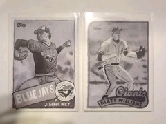 2025 Topps Shoe Box Treasures Grayscale Filter (8) Card Lot: *Read Description*