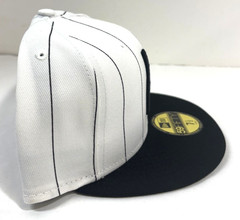 Milwaukee Bears New Era Turn Back the Clock Throwback 59FIFTY Fitted Hat ~ White
