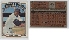 1972 Topps Tony Oliva #400 HOF 05k6