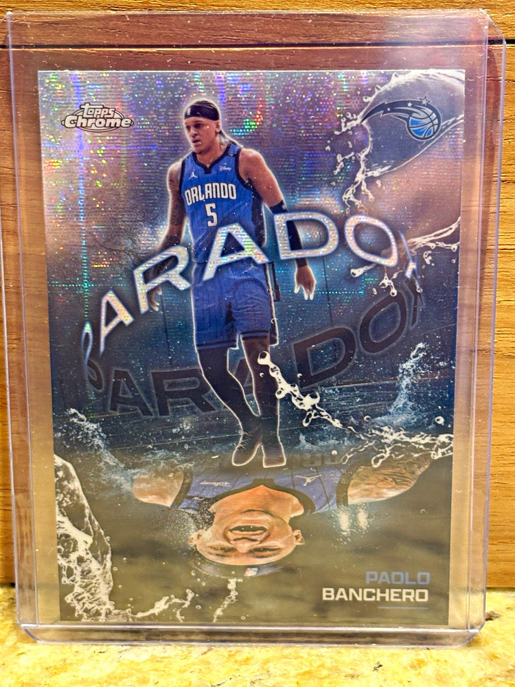 2025-26 Topps Chrome Paradox Insert Paolo Banchero #PX-14 Orlando Magic
