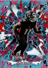 2026 Topps Resurgence Jalon Walker Laser Refractor Rookie RC #10 Falcons SP