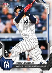 George Lombard Jr.-NYY 2026 Topps Now #521-PRESALE-1/1 or Low Number Opportunity