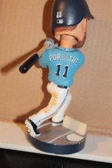BOBBLEHEAD TAMBA BAY DEVIL RAYS GTE LOGAN FORSYTHE 6 3/4&Prime; TALL – NO BOX