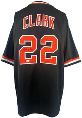 Jack Clark autographed signed jersey MLB San Francisco Giants JSA COA
