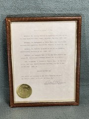 Willie McCovey Personally Owned San Francisco Giants Willie 1982 Proclamation