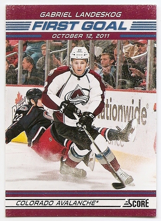 12/13 SCORE FIRST GOAL Hockey (#FG1-FG24) U-Pick From List