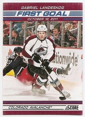 12/13 SCORE FIRST GOAL Hockey (#FG1-FG24) U-Pick From List