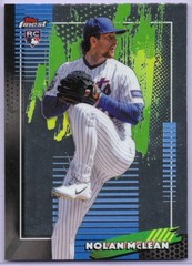 Nolan McLean RC (New York Mets) – 2026 Finest Topps #62