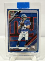 Eli Manning Custom novelty art Handmade New York Giants Patch CARD