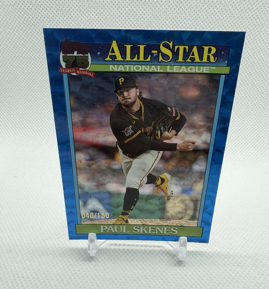 Topps 2025 All-Star Paul Skenes Pittsburgh Pirates #91AS-39 Serial #040/150