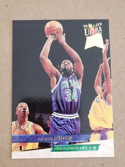 1993-94 Ultra #292 Isaiah Rider Minnesota Timberwolves Rookie