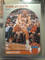 SLING&rsquo;S 🪙 MENENDEZ Brothers In Background 1990-91 NBA HOOPS, MARK JACKSON #205