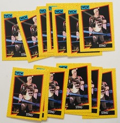 Sting 1991 Impel WCW Card #4 WWE AEW TNA NWA New Japan Pro Wrestling Superstar