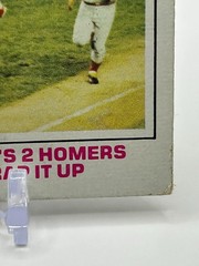 1977 Topps Johnny Bench 1976 World Series #412 Reds/Yankees *READ*