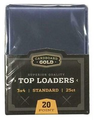 2 Packs Cardboard Gold Top Loader Card Holder (50 Count Total) 3&Prime; x 4&Prime;