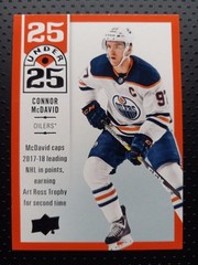 2018-19 Upper Deck Series 1 25 Under 25 #U25-1 Connor McDavid
