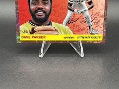 2025 Topps Chrome Platinum Dave Parker Rose Gold Toile /75 Pittsburg Pirates