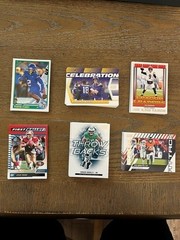 2025 Panini Score Football (6) Complete Retail Insert Sets