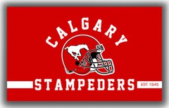 Calgary Stampeders Football Team Memorable Flag 90x150cm3x5ft Helmet Best Banner