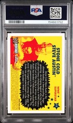 Stone Cold Steve Austin 2006 Topps Chrome Heritage WWE #11 PSA 10
