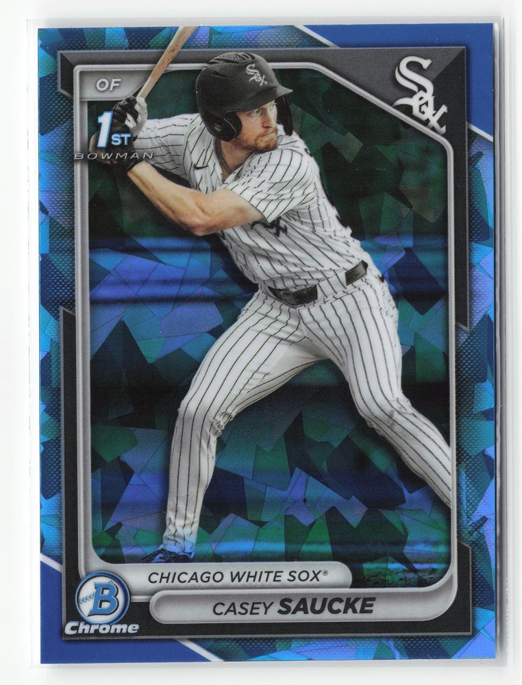 Casey Saucke 2024 Bowman Draft Sapphire Edition 1st Chicago White Sox #BDC-33