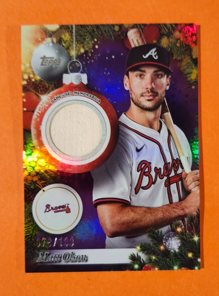2025 Topps Holiday Relics, SP, Ornaments & Parallels You Pick! See List!