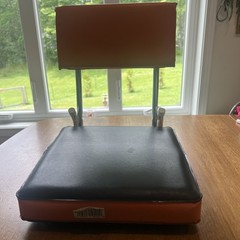 Vintage Baltimore Orioles Stadium Seat Padded Folding Bleacher Chair Sports