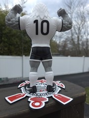 Corinthians Eagle Mascot 3D Printed Figure – 10in Soccer Fan Art Collectible