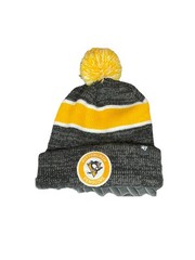 Pittsburgh Penguins Knit Beanie Hat Winter Cap Toque NHL Dark Gray/Black &rsquo;47
