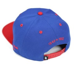 NLBM Negro Leagues M41 Indianapolis Clowns Snapcap Cap Royal Blue