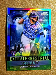 2024 Topps Cosmic Extraterrestrial Talent Rookie Refractor Junior Caminero RC 🔮
