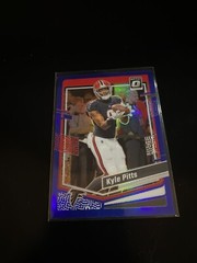 Kyle Pitts 2023 Donruss Optic Blue Prizm /199 Falcons 11