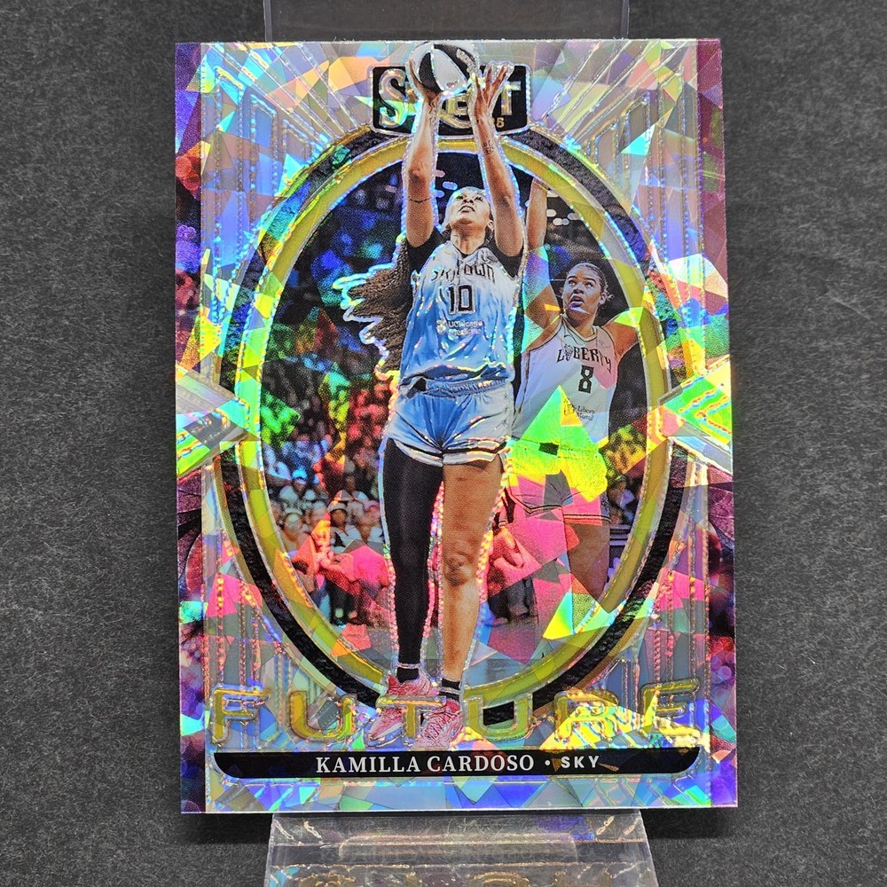 2025 Panini Select WNBA Select Future Ice Prizm #3 Kamilla Cardoso