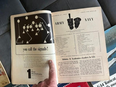Vtg 1950&rsquo;s/60&rsquo;s/70&rsquo;s-era ARMY vs. NAVY College NCAA Game Program Lot (12)