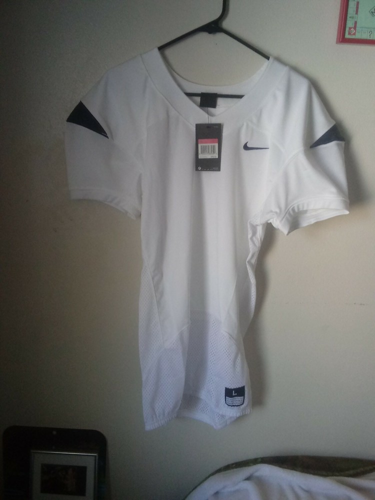 Nike Football Practice Jersey – White/Navy Blue BRAND NEW W/Tag – Mens Sz Large