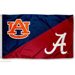 Auburn vs. Alabama House Divided 3×5 Flag and Banner