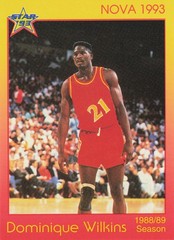1993 Star International Dominique Wilkins Stellar & Nova 2 Sets 18 Cards