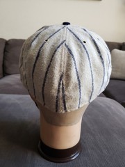 Vintage New York Yankees Wool Baseball Hat Cap Pinstripe American Needle 7 1/2