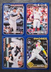 2024 Topps Update ROYAL BLUE Parallel SP YOU PICK COMPLETE YOUR SET