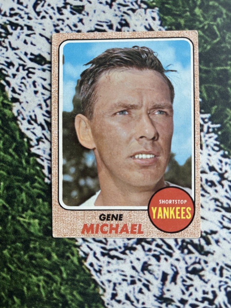 1968 Topps Baseball Gene Michael #299 New York Yankees EX Low Shipping