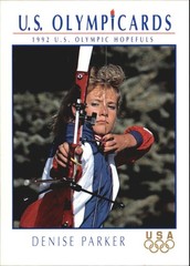 1992 Impel U.S. Olympic Hopefuls #3 Denise Parker/Archery – NM-MT